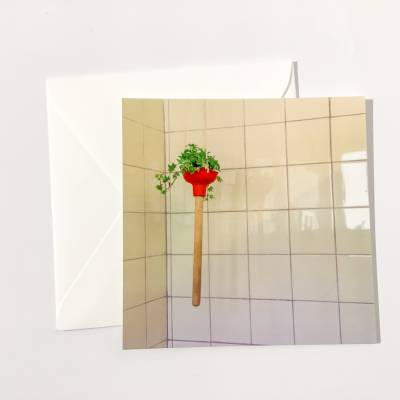 Briefkarte Pümpel quadratisch