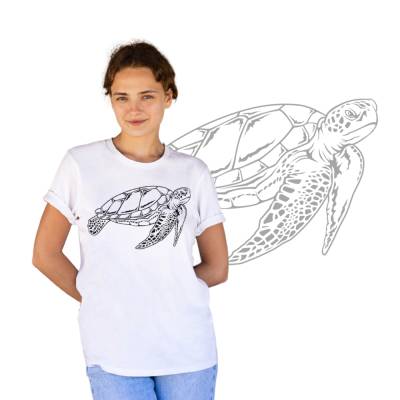 "Schildkröte #2" SVG Knochenfisch maritim Meer Ozean