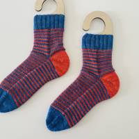 Strickanleitung Socken "socks of that stripe", Größe 32-47, Bumerangferse Bild 2