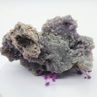 Große Traubenachat Cluster Rohstein Geode, Rohstein, seltene Mineralien und Kristalle, Magischer Kristall, hoher Qualitä Bild 2