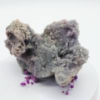 Große Traubenachat Cluster Rohstein Geode, Rohstein, seltene Mineralien und Kristalle, Magischer Kristall, hoher Qualitä Bild 3