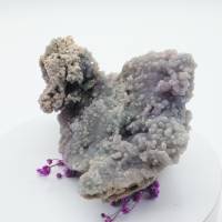 Große Traubenachat Cluster Rohstein Geode, Rohstein, seltene Mineralien und Kristalle, Magischer Kristall, hoher Qualitä Bild 4