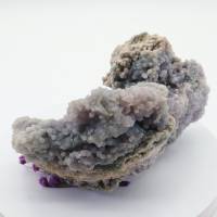Große Traubenachat Cluster Rohstein Geode, Rohstein, seltene Mineralien und Kristalle, Magischer Kristall, hoher Qualitä Bild 6