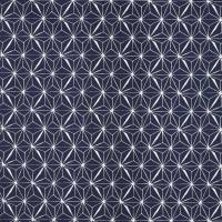 ♕ Baumwollstoff beschichtet Wachstuch mit Sternen grafische Muster in 3 Farben 50 cm x 145 cm ♕ Bild 2