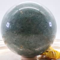 GROSSE GRÜNE QUARZ Edelsteinkugel 95 mm ~Heilstein ~Sammlerstück ~Natürlich Historisch ~ Mineralien ~ Kristall ~ Meditat Bild 3