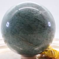 GROSSE GRÜNE QUARZ Edelsteinkugel 95 mm ~Heilstein ~Sammlerstück ~Natürlich Historisch ~ Mineralien ~ Kristall ~ Meditat Bild 4