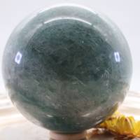 GROSSE GRÜNE QUARZ Edelsteinkugel 95 mm ~Heilstein ~Sammlerstück ~Natürlich Historisch ~ Mineralien ~ Kristall ~ Meditat Bild 9