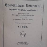 Herzblättchens Zeitvertreib -  Nr. 64   Jahrgang 1897 - 1918 Bild 3