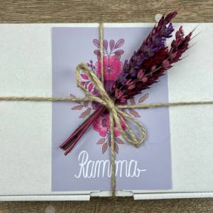 Personalisiertes Geschenk mit Trockenblumen für Frauen, Schwester, Freundin, Geburtstagsgeschenk Bild 7