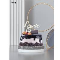 Cake Topper - Personalisierte Geburtstagsdeko mit Namen, Zahl und Geschenkidee für individuelle Geurtstagstorten Bild 4