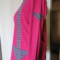 Das " Einmalige " Shirt, pinkfarben, langärmlig, Gr. 48. Bild 2