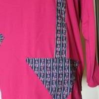 Das " Einmalige " Shirt, pinkfarben, langärmlig, Gr. 48. Bild 8