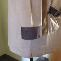 Longshirt mit Taschen und tollen Zierknöpfen, Brauntöne, Gr.48. Bild 6