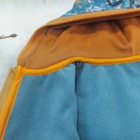 Jacke aus Softshell, Skater , Bündchenfarbe wählbar, Gr. 74-122 Bild 5