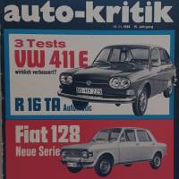 mot Auto-Kritik  Nr. 23     -     15. 11.  1969 - Test  VW 411 E  R16 TA Automatic Bild 1