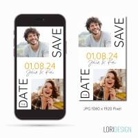 ecard, Save the date, 2 Bilder | digitale Save the Date personalisiert mit Foto Bild 1