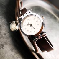 Armbanduhr,Wickeluhr, echt Leder, Wünsche Bild 2