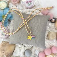 Schmuck-Set „Falling Star“ bestehend aus zwei Armbändern und Halskette mit Sternschnuppe Bild 2