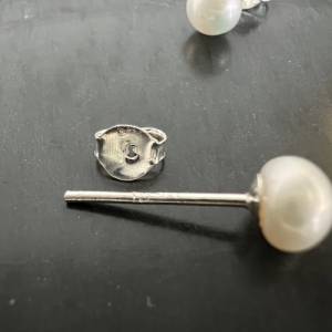 Perlen Ohrstecker | Ohrringe 925 Silber | verschiedene Größen Bild 5