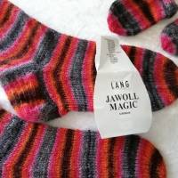 Socken für Mama und Baby, handgestrickt, Größe 38/39 und Neugeborene , Stricksocken, Wollsocken, Damen Socken Bild 9