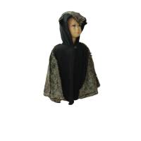 igel halloween fasching kostüm cape poncho für kleinkinder fleece fellimitat Bild 1