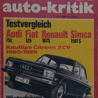 mot Auto-Kritik  Nr. 24     -     29. 11.  1969 - Test   Audi, Fiat, Renault, Simca   -  Fahrbericht VW- Porsche 914 Bild 1