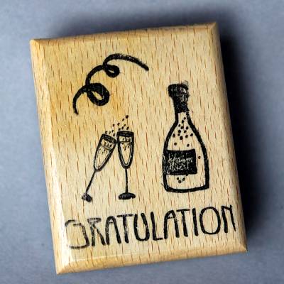 Stempel Gratulation