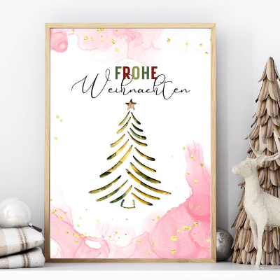 Geldgeschenk zu Weihnachten PDF | DIY Weihnachtsgeldgeschenk | persönliches Weihnachtsgeschenk | Geschenkidee Geld