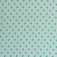 ♕ Mintfarbvener Jersey mit kleinen Tupfen Punkten Dots 50 x 145 cm Stoff nähen ♕ Bild 1
