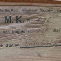 Original Wäscheschrank von der Möbelfabrik Martin Koch in Nagold / Wüttbg. vom 18.11.1926 Bild 8