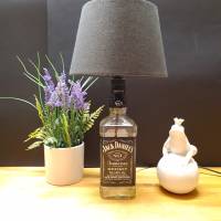Jack Daniels Flaschenlampe, Bottle Lamp 0,7 l - Handmade UNIKAT Upcycling Bild 3