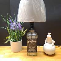 Jack Daniels Flaschenlampe, Bottle Lamp 0,7 l - Handmade UNIKAT Upcycling Bild 7