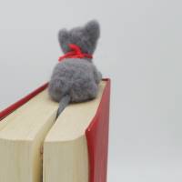 Lesezeichen Waschbär - bewacht das Buch der Besitzer, witziges Lesezeichen für Tierliebhaber, Buchband markieren Bild 10