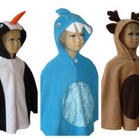 hai halloween fasching kostüm cape poncho für kleinkinder Bild 3