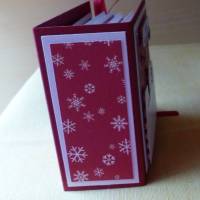 Weihnachtliches-Teebeutelbüchlein,Mitbringsel,Geschenk Bild 5