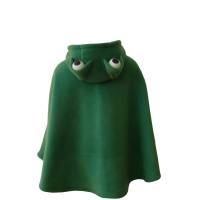 frosch halloween fasching kostüm cape poncho für kleinkinder Bild 2