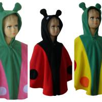 frosch halloween fasching kostüm cape poncho für kleinkinder Bild 6