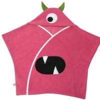 baby wrap kuscheliger schlafsack - strampelsack  aus fleece " monster " in sternenform Bild 3
