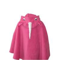 einhorn pink halloween fasching kostüm cape poncho für kleinkinder Bild 2
