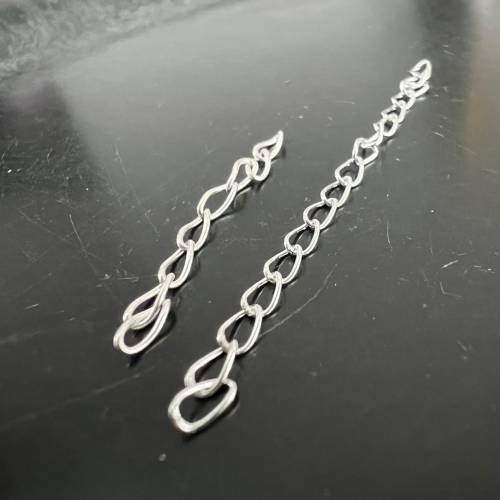 925-Silber Verlängerungskettchen 3 cm oder 5 cm