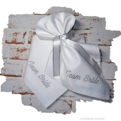 Stoffservietten Team Bride