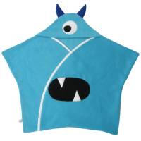 baby wrap kuscheliger schlafsack - strampelsack  aus fleece " monster " in sternenform Bild 3