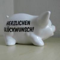 Geldgeschenk Sparschwein zum 50. Geburtstag für den Mann - Geschenkidee Bild 3