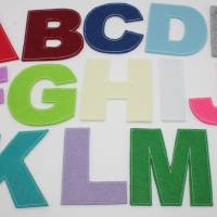 Buchstaben Girlande Name / Namenskette Farbwahl / Kinderzimmerdeko / Schulanfang Alphabet Bild 8