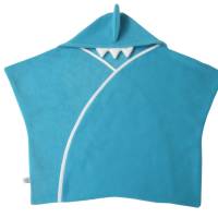 baby wrap kuscheliger schlafsack - strampelsack  aus fleece " hai " in sternenform Bild 3