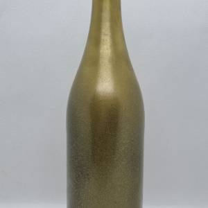 Dekorative Flasche in Kupfer mit Glitzereffekt. Perfekte Tischdekoration für die nächste Feier. Bild 3