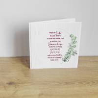 Glückwunschkarte, Hochzeitskarte "Eukalyptus" aus der Manufaktur KarLa Bild 6