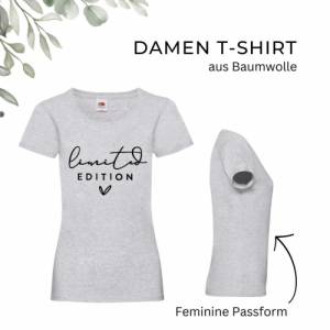 T-Shirt Damen- Shirt Damen mit einzigartigen Prints aus Baumwolle ,,Limited Edition'' Bild 1