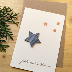 Weihnachtskarte "Sternenhimmel" Bild 3
