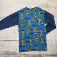 Oversize-Kleid, Long-Sweater, Findus blau, Gr. 92-128 Bild 5